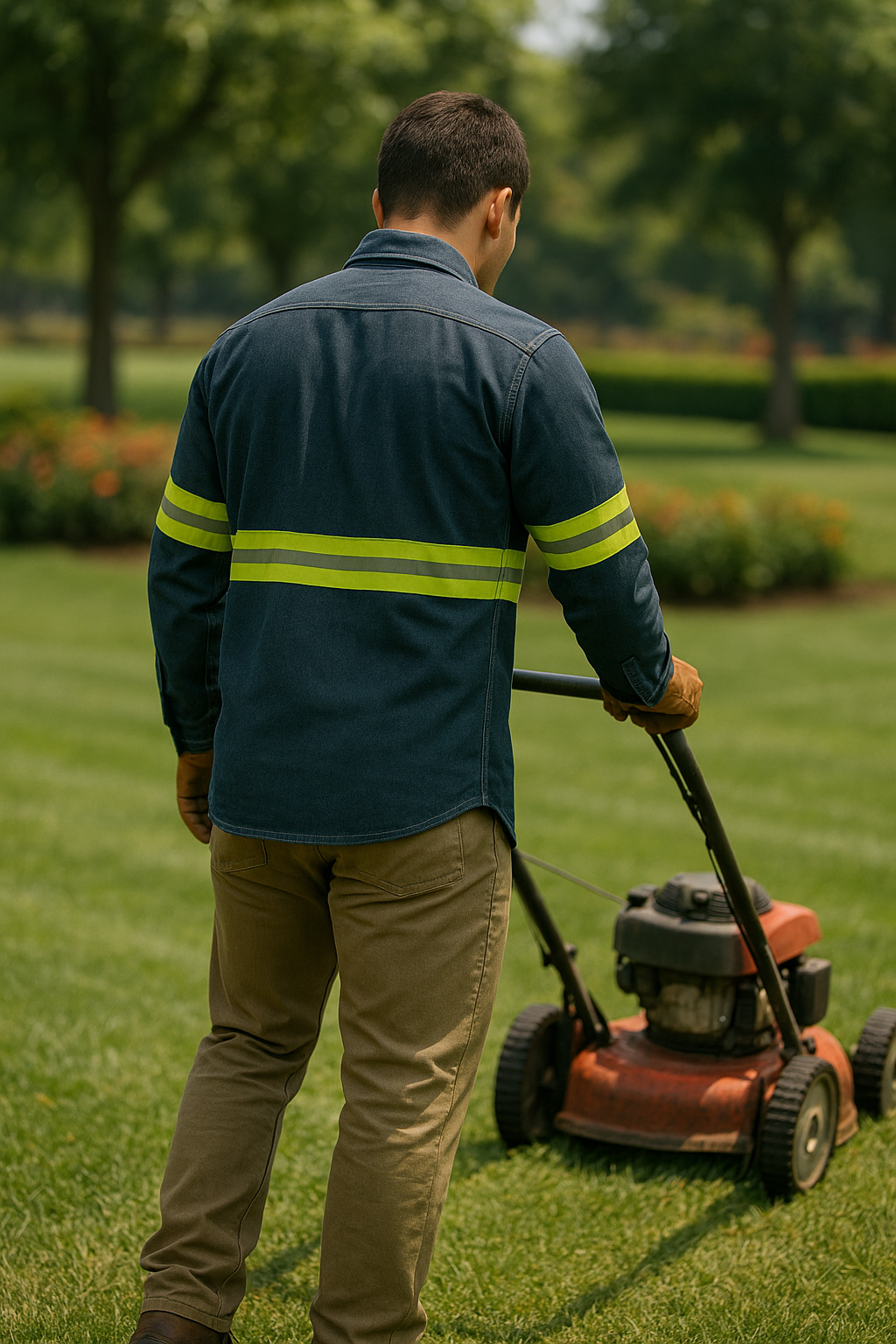 Camisola De Mezclilla Con Reflejante