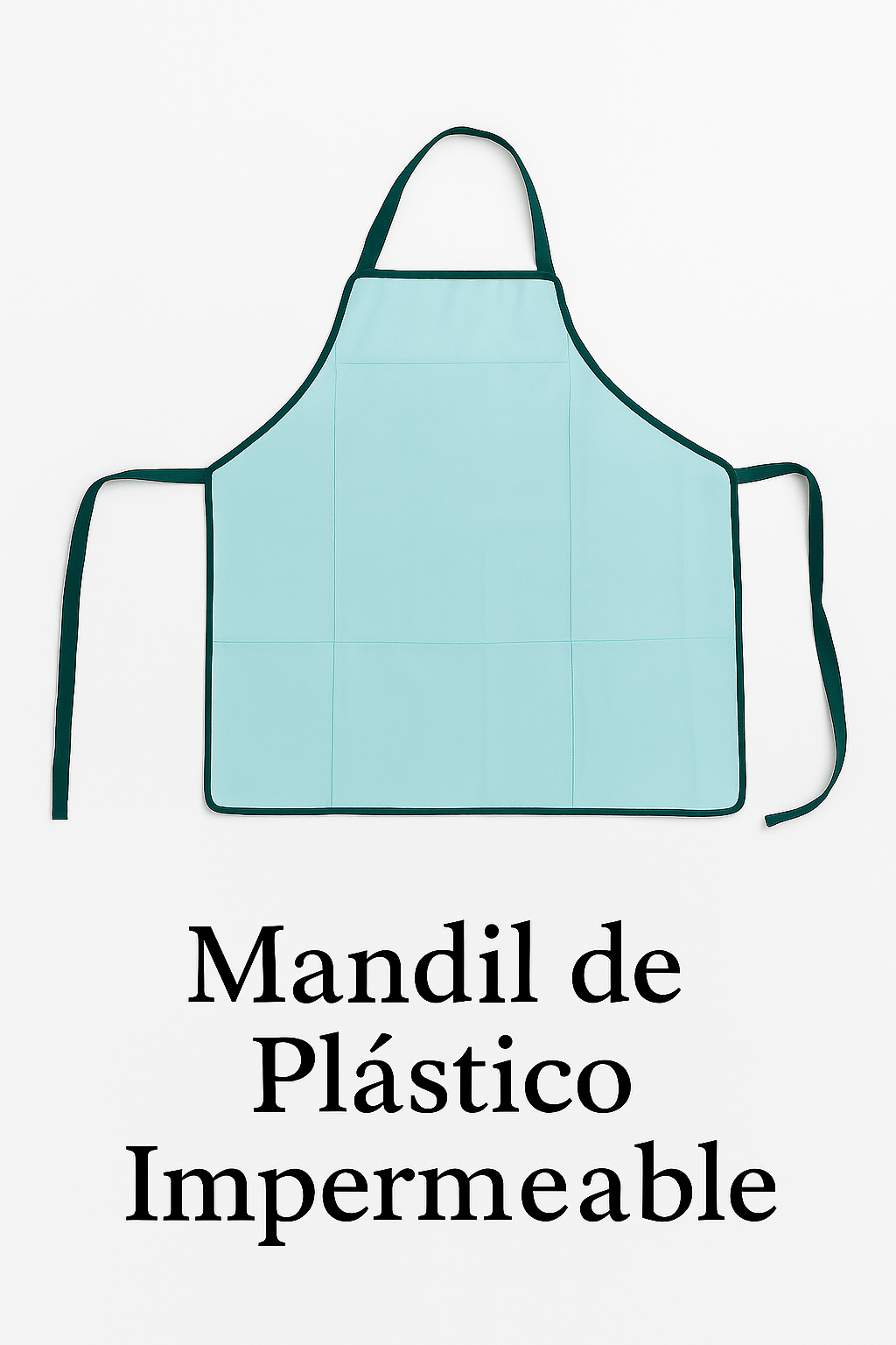 Mandil de plástico Impermeable